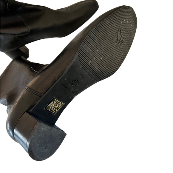 Leather Stuart Weitzman booties - Picture 4 of 4